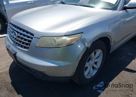 2005 Infiniti Fx35 from USA, damaged, VIN JNRAS08W75X216353